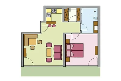 Vakantieappartement tuinappartement