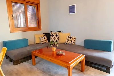 Villa mit Blick auf Tigani in Mani