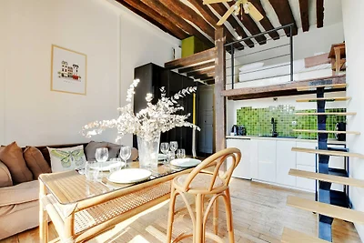 Moderne Wohnung – 1BD/4P – Arts et Métiers
