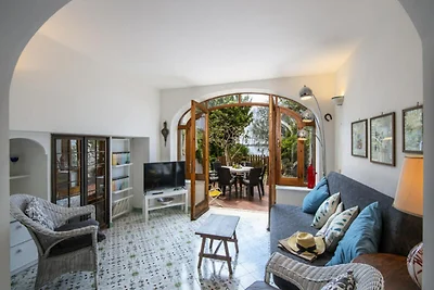 Haus in Praiano mit Blick auf das Meer von...