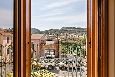 Uitzicht van vakantiehuis (zomer) Uitzicht van vakantiehuis (zomer)