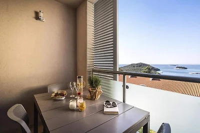 Wohnung in Vrsar mit Blick auf die Adria