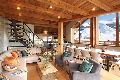 Modernes Chalet mit Panoramablick