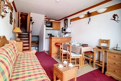Appartement in Les Menuires vlakbij skilift