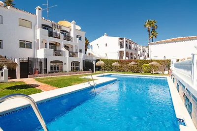 Wohnung in Nerja mit Meerblick und Pools