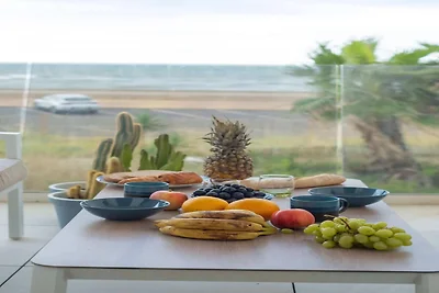 Apartment mit Balkon am Meer in Valras