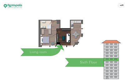 CENTRO San Babila - Central Tower apartment...