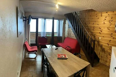 Duplex in Vars les Claux mit Ski-In/Ski-Out