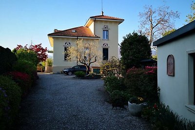 Uitzicht op het meer van Villa Hermanno