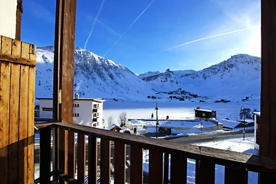 Apartment in Tignes am See und Skilift