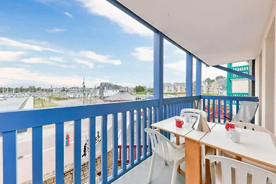 Apartment in Arzon mit Blick auf den...