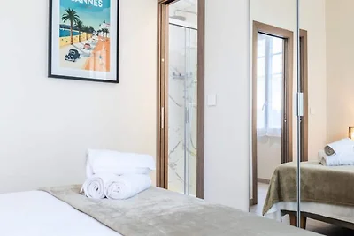 Apartment in Cannes mit privatem Garten