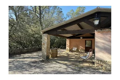 Ferienhaus in Carcès mit Badminton