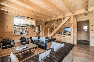 Chalet in Grassonnets mit Mont-Blanc Blick