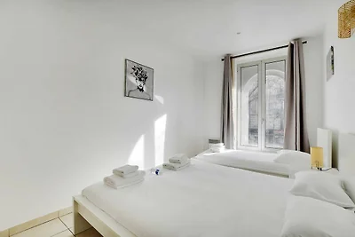 Gezellig appartement - 1BR/3P - Straatsburg S...