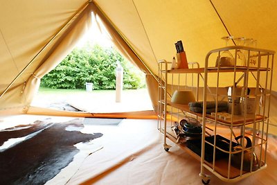 Schönes Safarizelt in Twijzel mit Terrasse