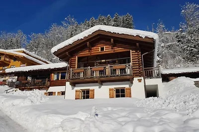 Chalet da sci del Pinzgau con balcone