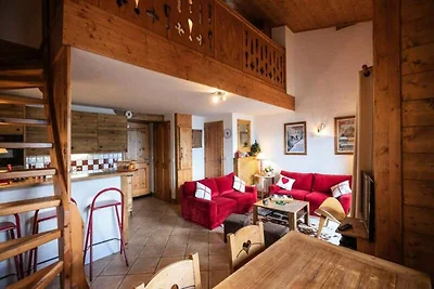 Ferienhaus in Le Chantel mit Blick auf den Mo...