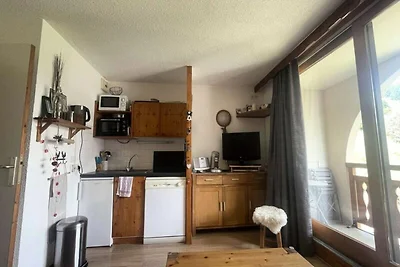 Apartment in Les Deux Alpes mit Blick auf die...