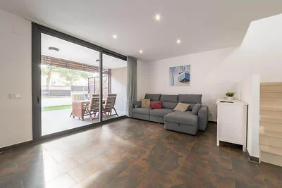 Modern villa with private terrace