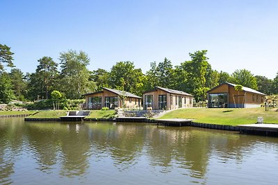 Chalet met afwasmachine in de groene Kempen