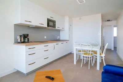 Familieappartement aan het strand in Cap...