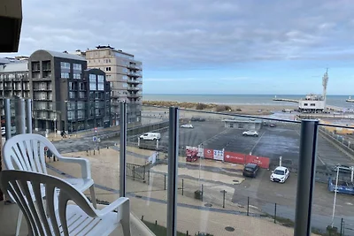 Studio in Nieuwpoort mit Meerblick-Terrasse