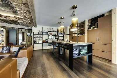 Apartment in Tignes mit Seeblick und Spa