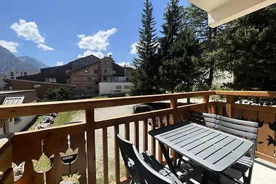 Studio in Frankreich an der Piste mit Balkon