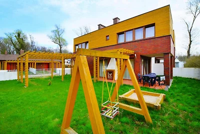 Ferienhaus mit privatem Garten, Sarbinowo