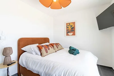 Küstenkomfort in Valras mit Parkplatz