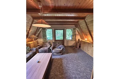 A-vormig vakantiehuis / hut in Finse stijl...