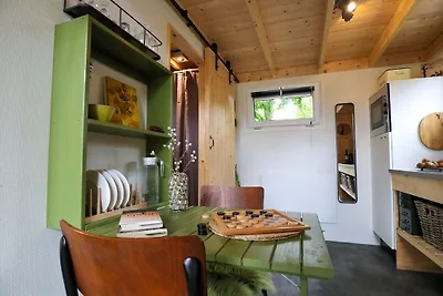 Schönes Tiny House mit Pelletofen, auf der...