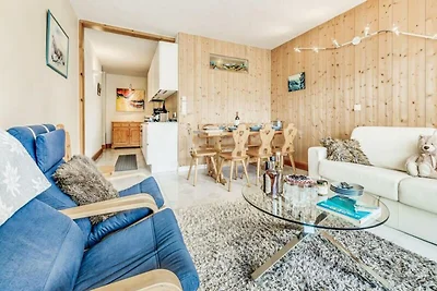 Wohnung in Tignes mit Gletscherblick