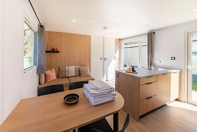 Premium-Wohnwagen in Érezée mit Terrasse