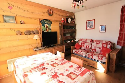 Wohnung in Caron mit Pistenzugang