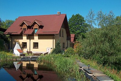 Geräumiges Ferienhaus in Przesieka mit Sauna
