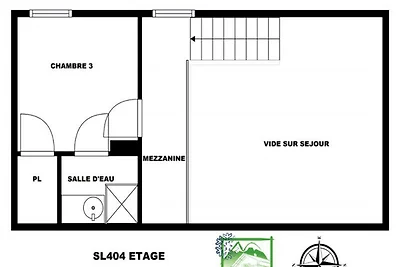 Apartment in Le Solaret in der Nähe der...