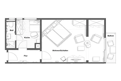 Ferienwohnung in Oberstdorf mit Balkon