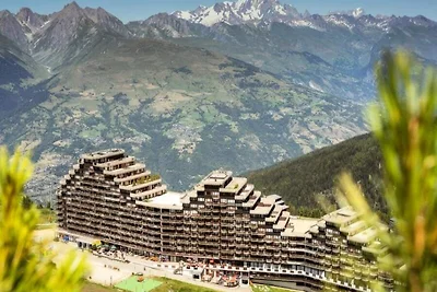 Wohnung in La Plagne mit Blick auf den Mont...