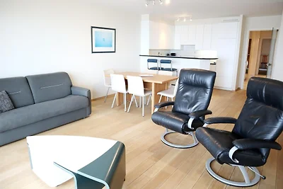 Appartement in Nieuwpoort met zeezicht