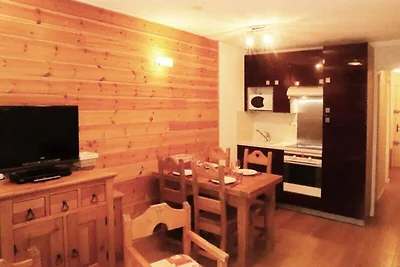 Appartement vlakbij de skipistes met uitzicht...