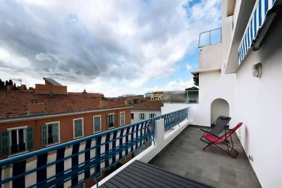 Apartment mit Terrasse in der Nähe von Castle...