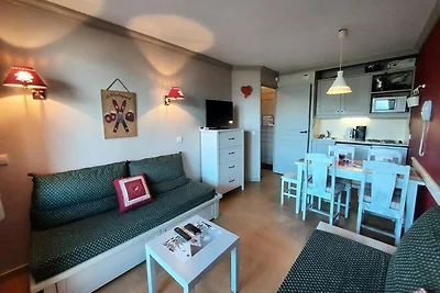 Apartment in Montchavin mit Blick auf den Mon...