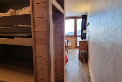 Appartement in La Plagne met uitzicht op de M...
