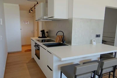 Appartement in Nieuwpoort met zeezicht