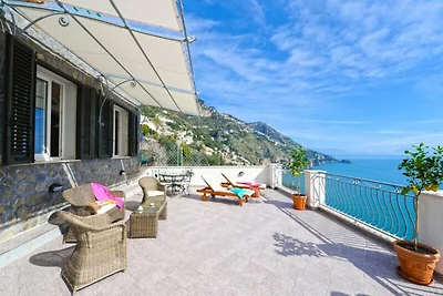 Casa a Praiano con terrazza vista mare