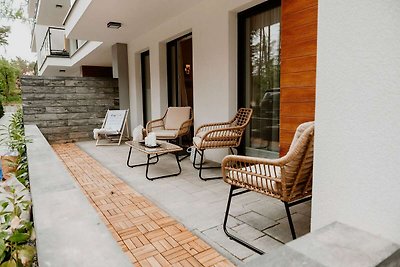 Apartment mit Terrasse in der Nähe des Meeres