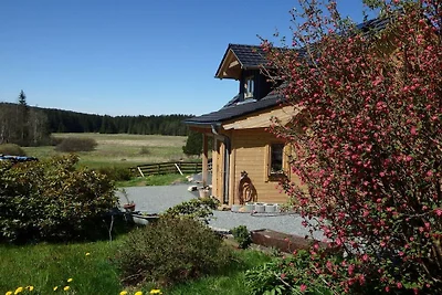 Cabane en bois dans le parc national