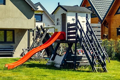 Maisons de vacances en briques, à deux étages